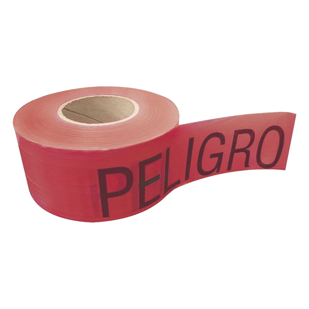 [SYS-137298] Cinta para barricada "PELIGRO" de 100 m y ancho SURTEK SYS-137298