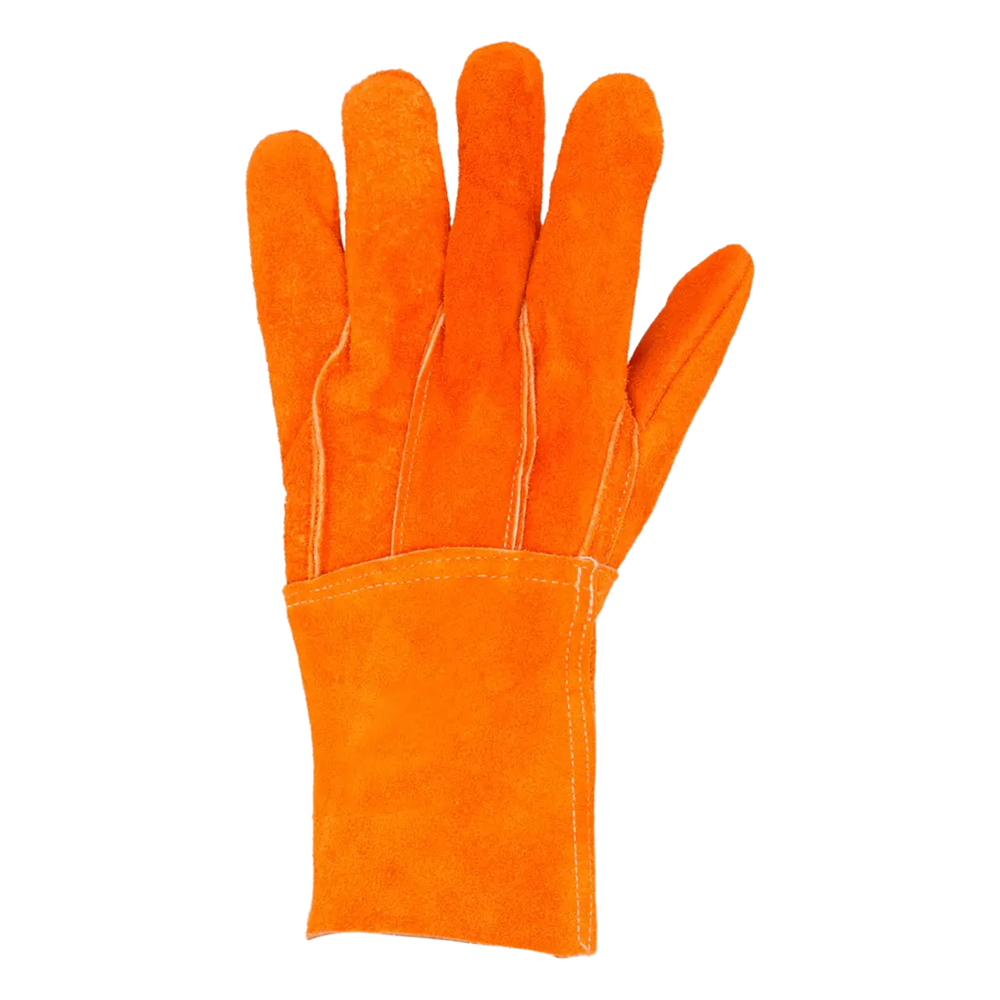 [SYS-GCAL] Guantes de Carnaza Largo/ Refuerzo en Palma / Resistente a Abrasión y Temperaturas Moderadas. - SURTEK SYS-GCAL