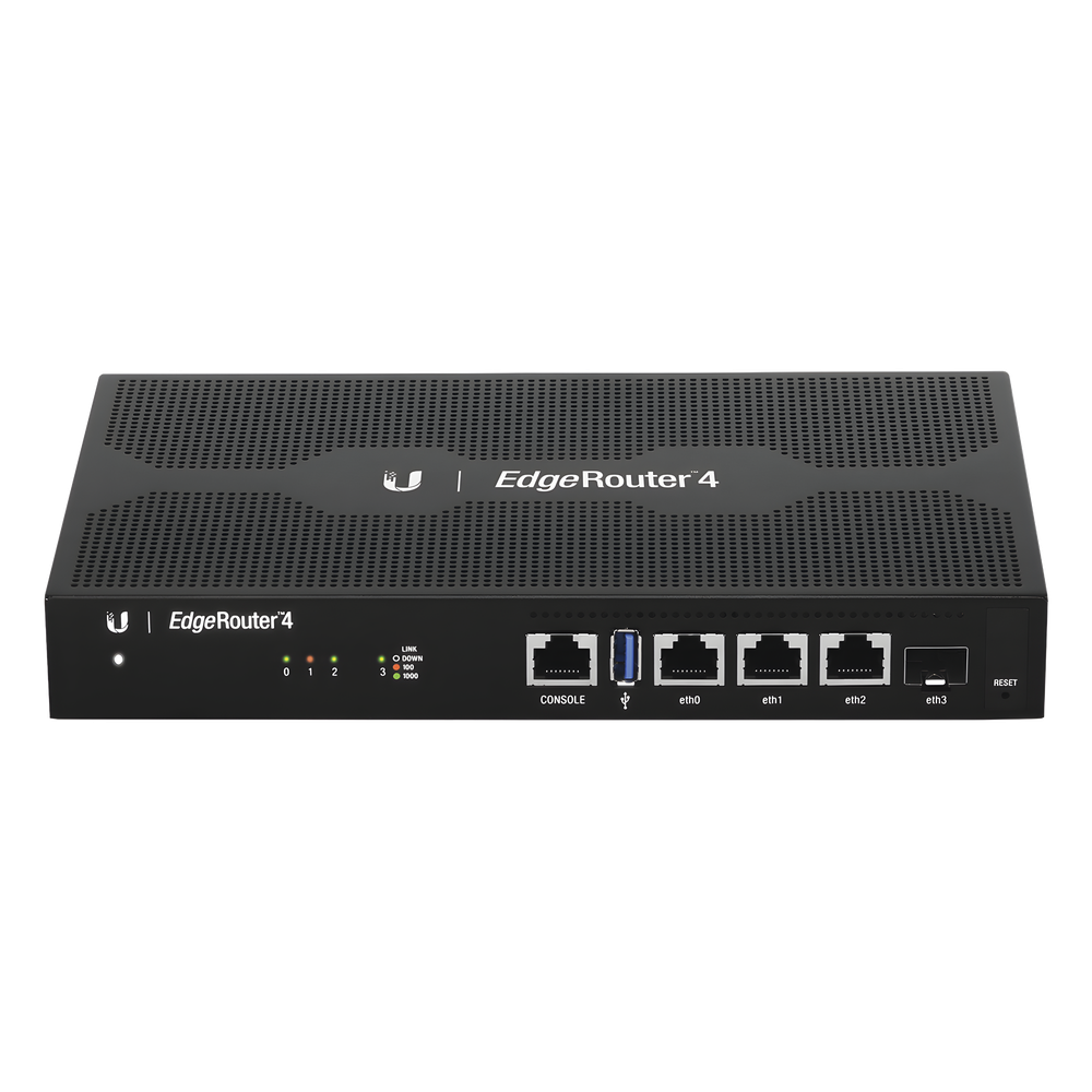 EdgeRouter 4 UBIQUITI ER-4 – Con funciones avanzadas de ruteo