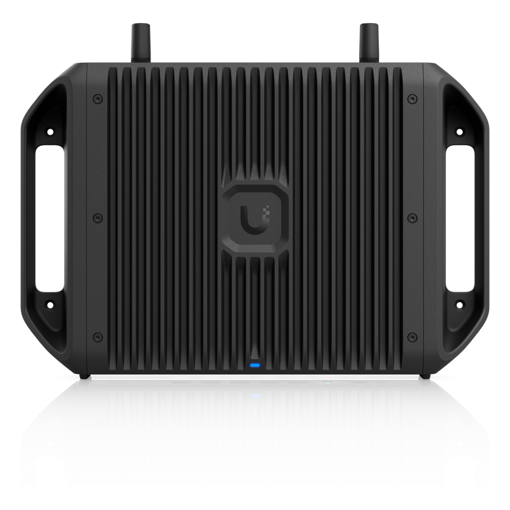 Cloud Gateway Industrial Rugerizado sin Ventilador con Puertos 10 GbE, 350W de Potencia Total para Despliegues PoE de Alta Densidad, Enrutamiento Avanzado y Almacenamiento microSD para Aplicaciones UniFi - UBIQUITI UCG-INDUSTRIAL
