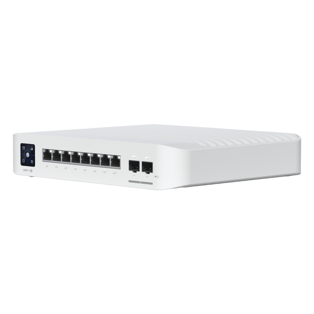 UniFi Switch Capa 3 UBIQUITI USW-PRO-8-POE – Pantalla táctil informativa