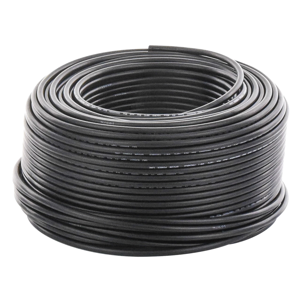 [FJ66/100] Bobina de 100 metros / Cable Fotovoltaico / Negro / Recubrimiento XLPE / 4mmÂ² / 12 AWG / Hasta 1,800 Vcc - VIAKON FJ66-100