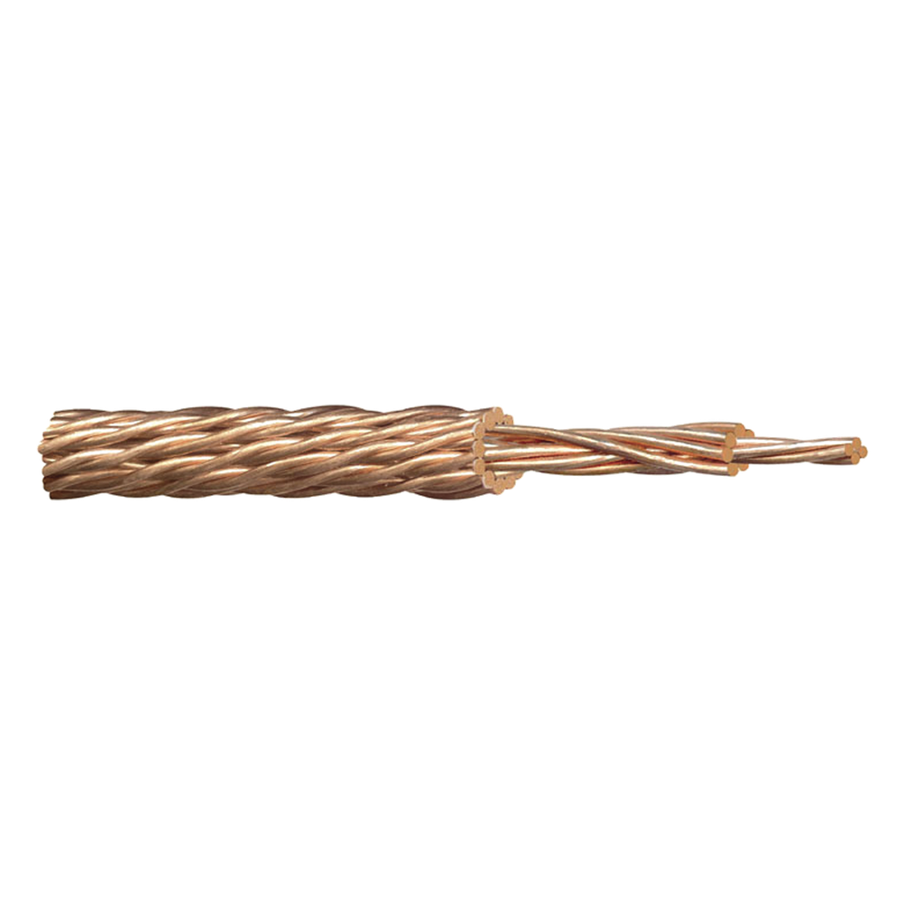 [J015/100M] Bobina de 100 metros / Cable Eléctrico de Cobre / Aplicación Apartarrayos / 28 hilos clase II - VIAKON J015-100M