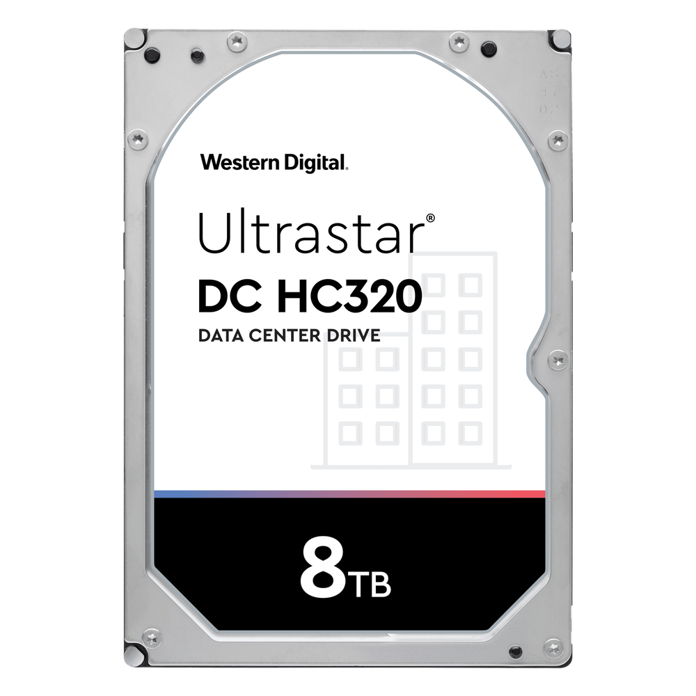 [HUS728T8TALE6L4] Disco Duro Enterprise 8 TB / Wester Digital (WD) / Serie Ultrastar / Recomendado para Data Center y NVRs de Alta Capacidad / Alto Performace - Western Digital (WD) HUS728T8TALE6L4