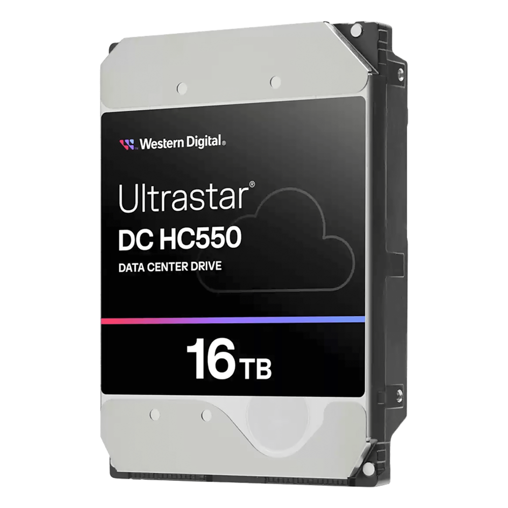 Disco Duro Data Center / 16TB / 7200 RPM / SATA 6 Gb/s / SAS 12 Gb/s / CMR / Helium / HelioSeal / RVS / 2.5M-hour MTBF / 5 Años Garantía - Western Digital (WD) WUH722016CLE6L0