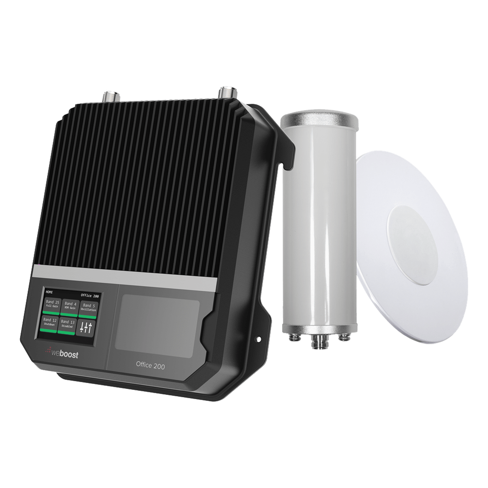 [531-047] Kit Amplificador de Señal Celular 2G, 3G y 4G / Mejora llamadas convencionales y VoLTE / Amplifica señal de TELCEL, AT&T y MOVISTAR / Cubre hasta 400 mÂ² con una antena y hasta 1600 mÂ² con 4 antenas. - WILSONPRO / WEBOOST 531-047