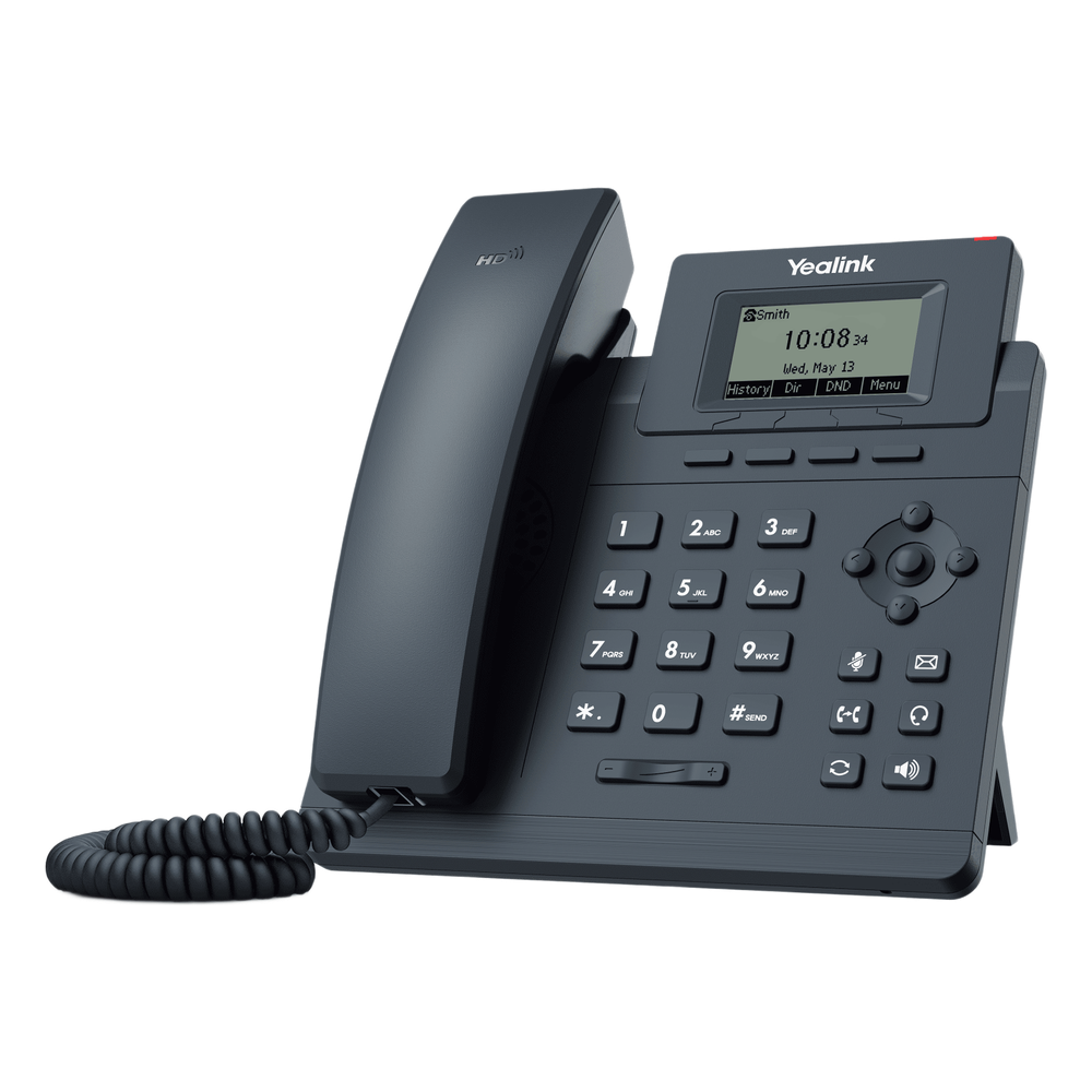 [SIP-T30P] Teléfono IP Empresarial SIP T30P con 1 Línea SIP YEALINK SIP-T30P