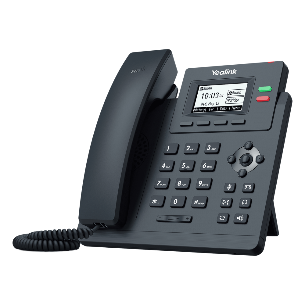 [SIP-T31P] Teléfono IP Empresarial SIP T31P con 2 Líneas SIP YEALINK SIP-T31P