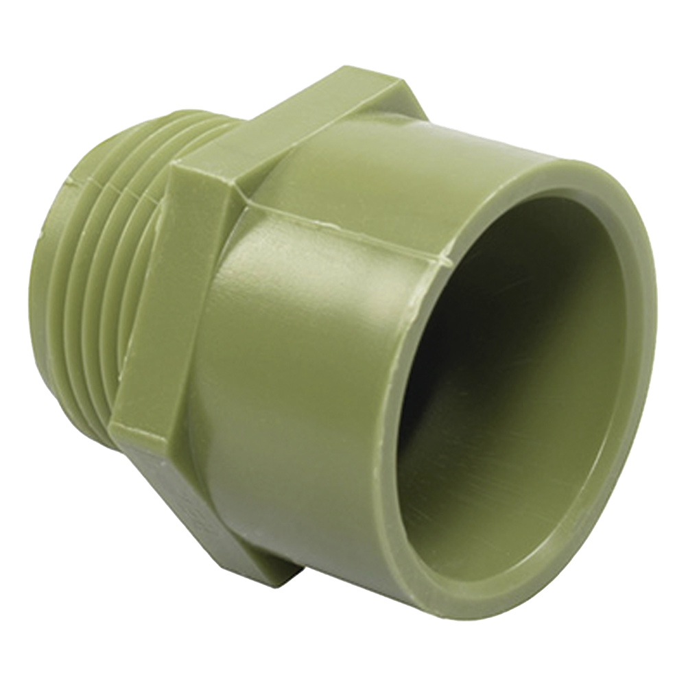 Conector para Tubería PVC Conduit Pesado de 1/2" (13 mm).
