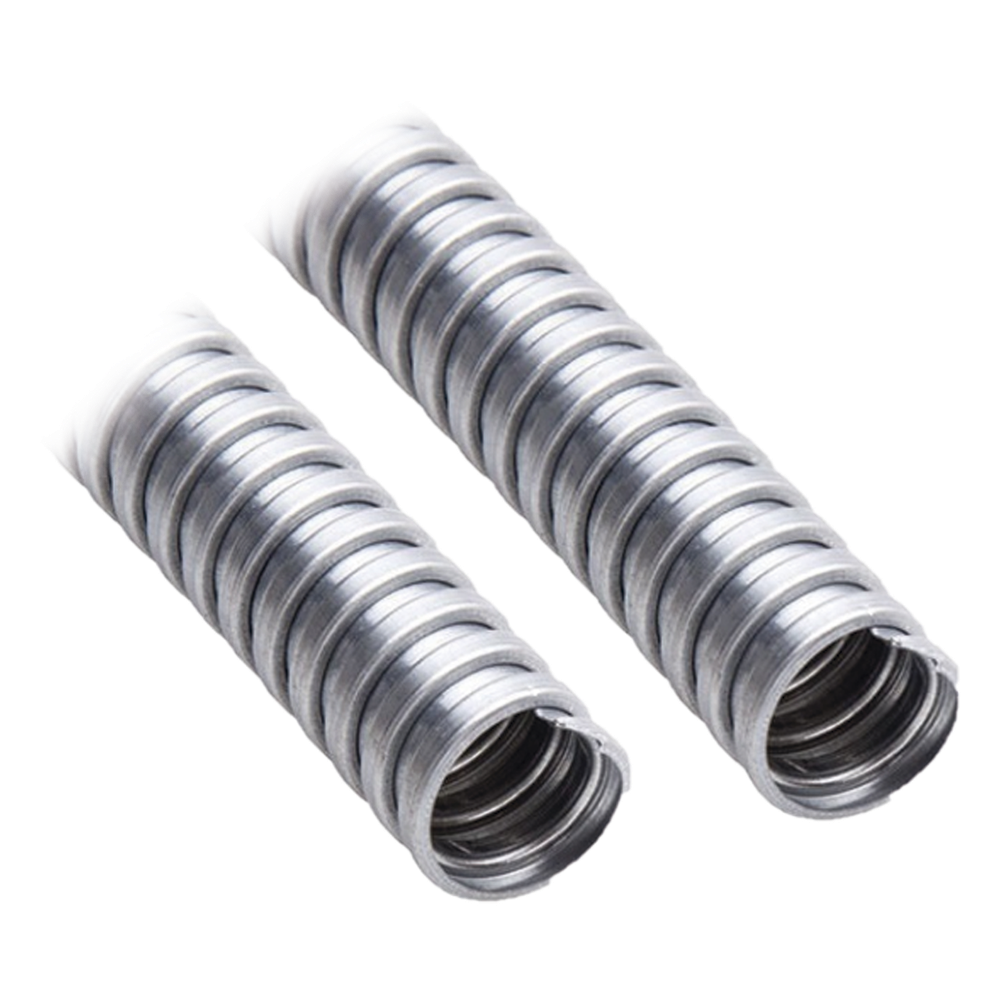 Tubo Flexible de 1/2" (13 mm) en Acero Galvanizado. Rollo con 50 m.