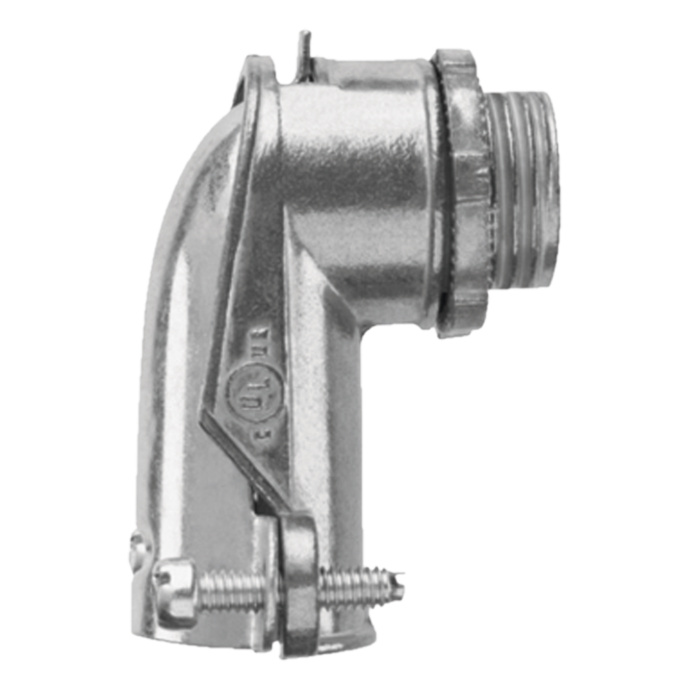 Conector curvo para tubo flexible 3/8" (9.5 mm)