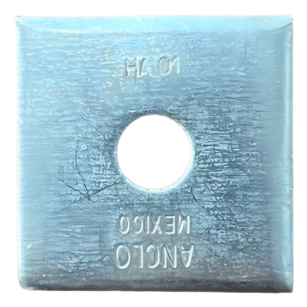 Tope Unicanal Plano para Tornillo de 3/8" ( 9.5 mm ).