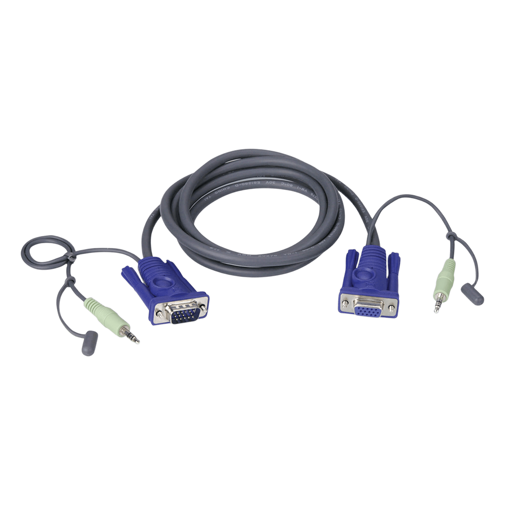 Cable VGA con audio de 1,8 m