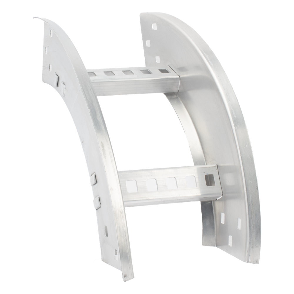 Curva Vertical Exterior de Aluminio de 90° CHAROFIL CH-VE-908R8X6AK – Ancho 6"