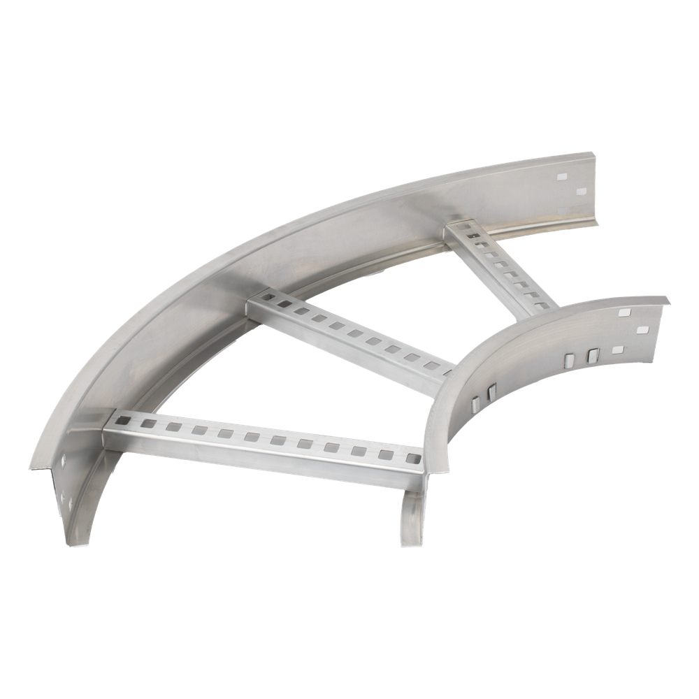 Curva Horizontal de Aluminio de 90° Perfil Z CHAROFIL CHC908R8X12AK – Radio 8"