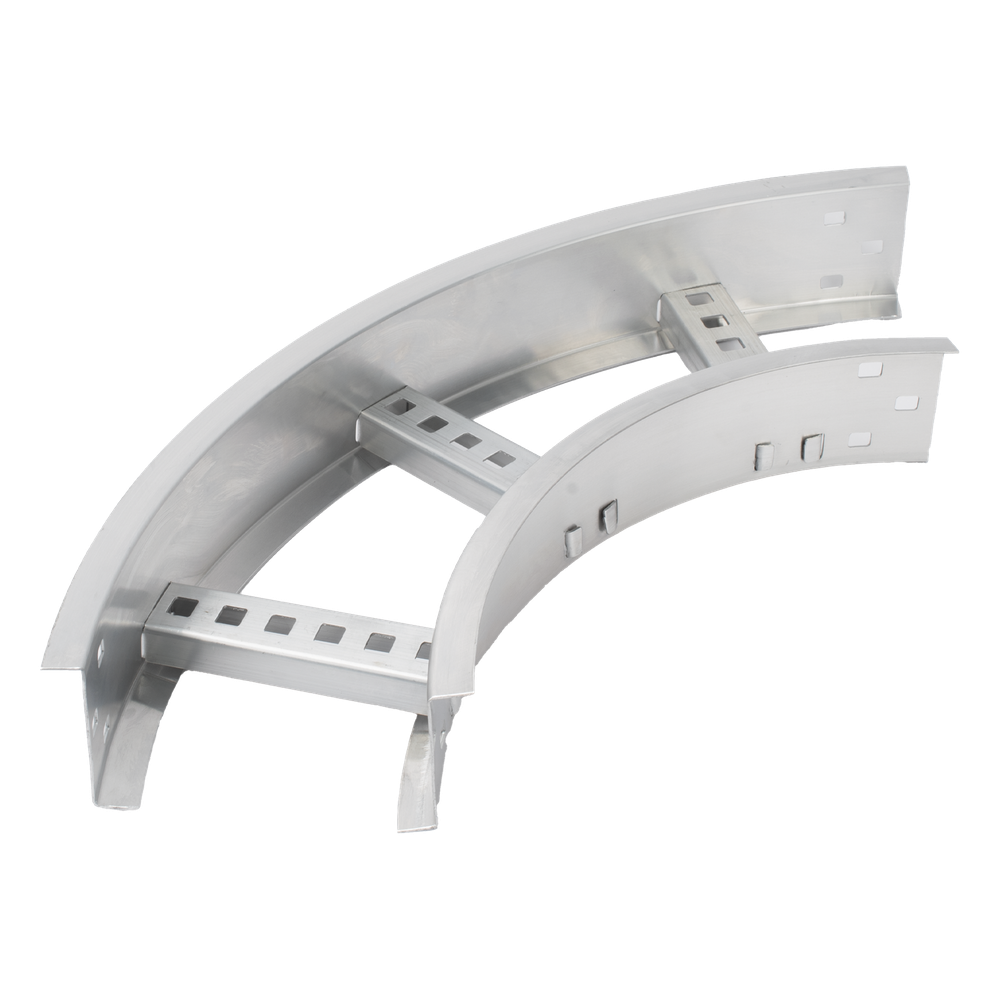 Curva Horizontal de Aluminio de 90° Perfil Z CHAROFIL CHC908R8X6AK – Ancho 6"
