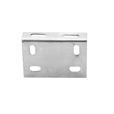 Placa salida a tubo automática para peralte de 66mm y 116mm, con acabado Electro Zinc