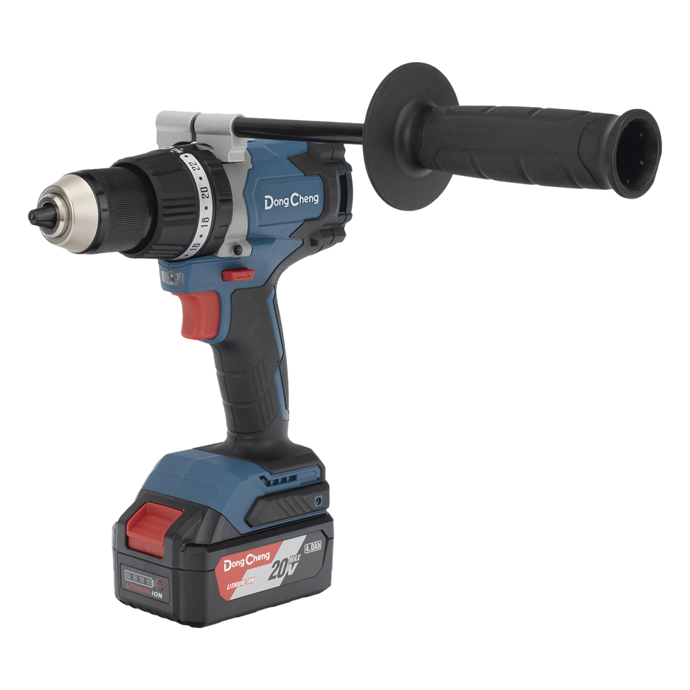 Rotomartillo Inalámbrico 20V / Motor Brushless / Broquero 1/2 in / 120 Nm Par Máximo / 2 Baterías 4.0Ah con Cargador y Maletín