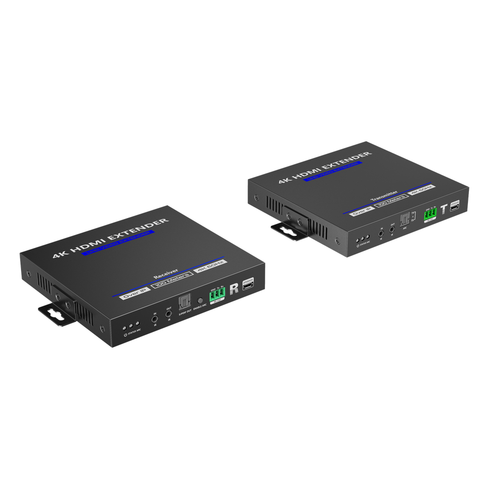 Kit extensor HDMI 4K@60HZ sobre IP gigabit EPCOM TITANIUM TT592 – Salida Loop