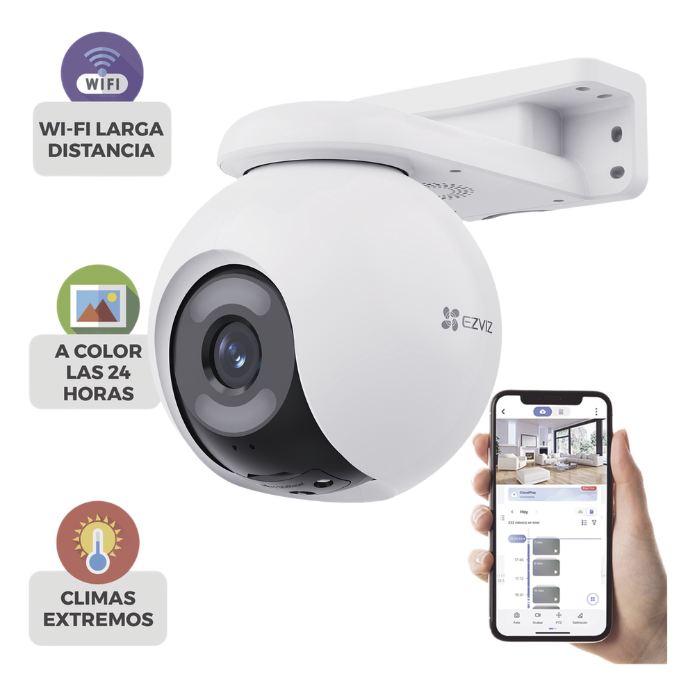 [CS-H8X] Cámara EZVIZ CS-H8X – Resolución 4MP