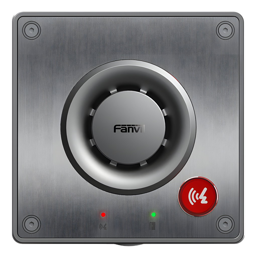 Intercom IP de Audio para Exterior / Altavoz 5W y Doble Micrófono con Reducción de Ruido / Panel Acero Inoxidable y Cuerpo Aluminio / IP66 e IK10 / PoE+ / 2 Líneas SIP