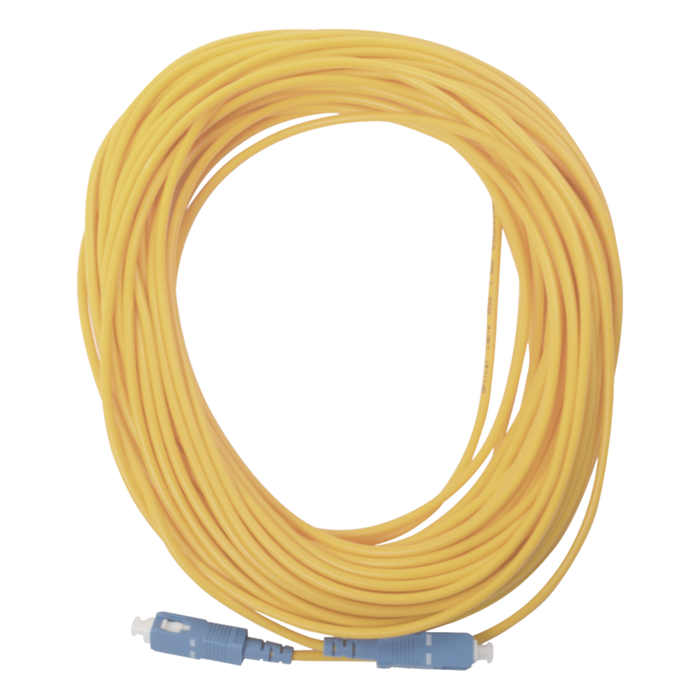 [OFC-SC/PC-SC/PC-S-30-20] Jumper de Fibra Óptica Simplex, Monomodo, con Conectores SC/UPC-SC/UPC, de 20 Metros