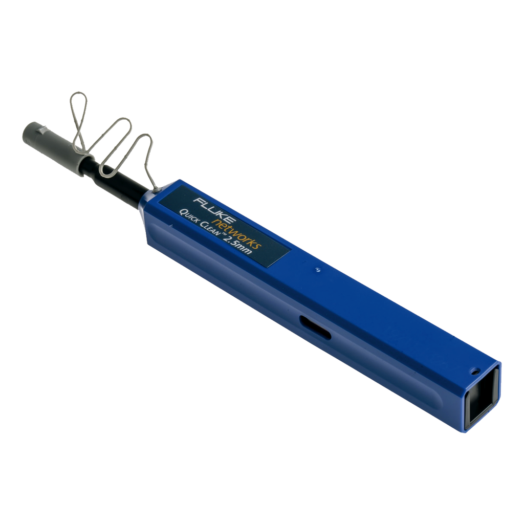 Limpiador Quick Clean? de 2.5mm, para Conectores SC, ST, FC Y E2000 de Fibra Óptica, 2500 Procesos de Limpieza