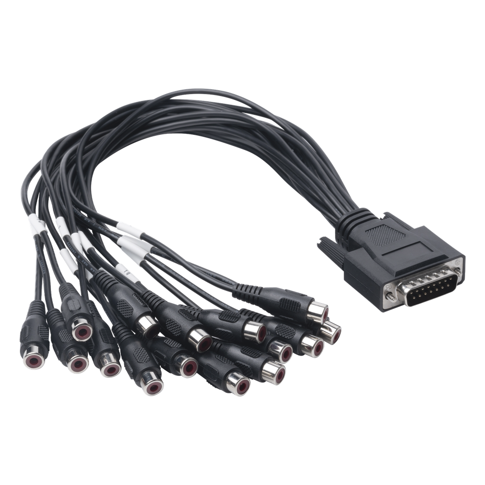 Adaptador de 15 Entradas de Audio para DVR´s epcom y HIKVISION