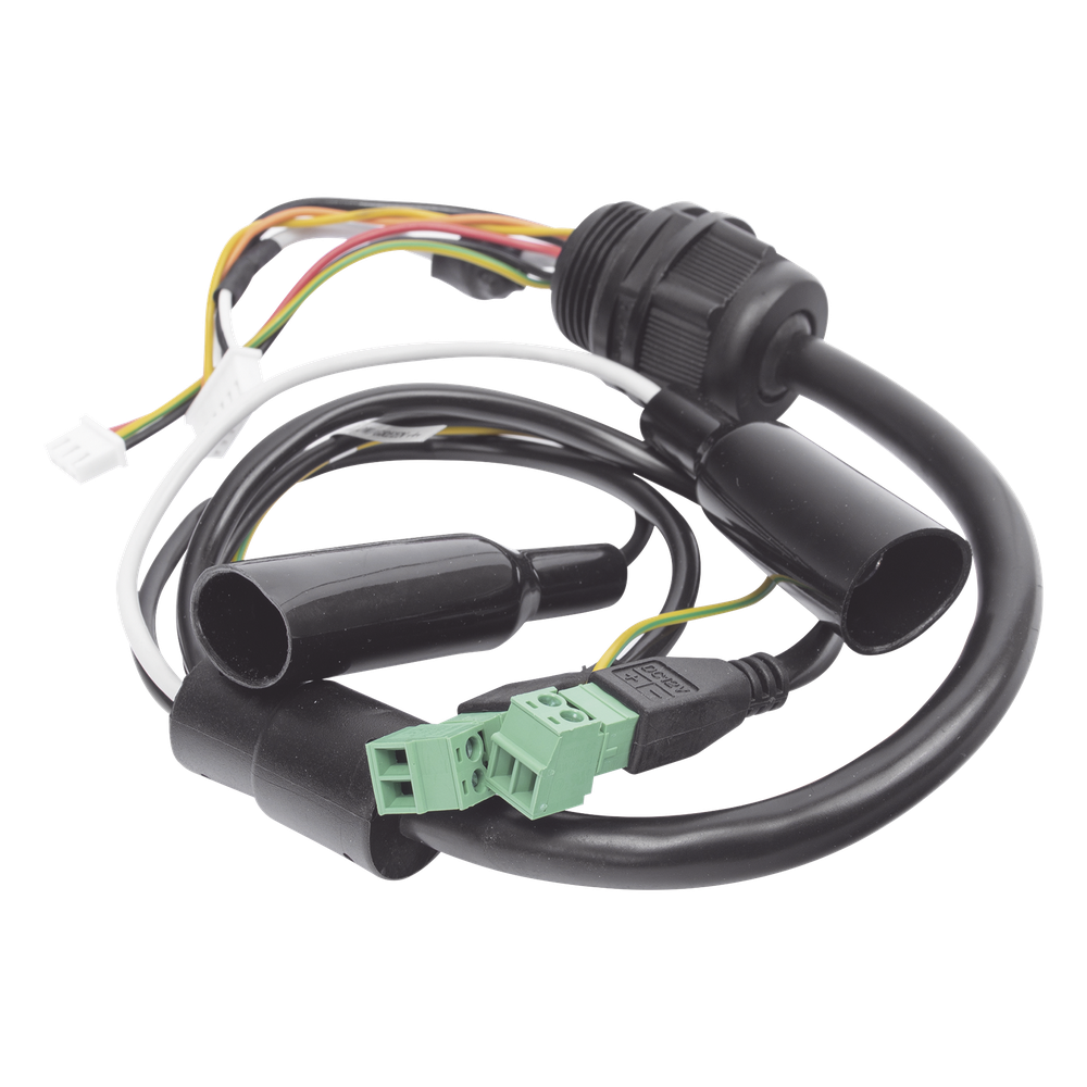 Arnes principal de PTZ / Compatible con epcom y HIKVISION / Salida de Video con Conectores RS-485 y Alimentación 12 Vcc