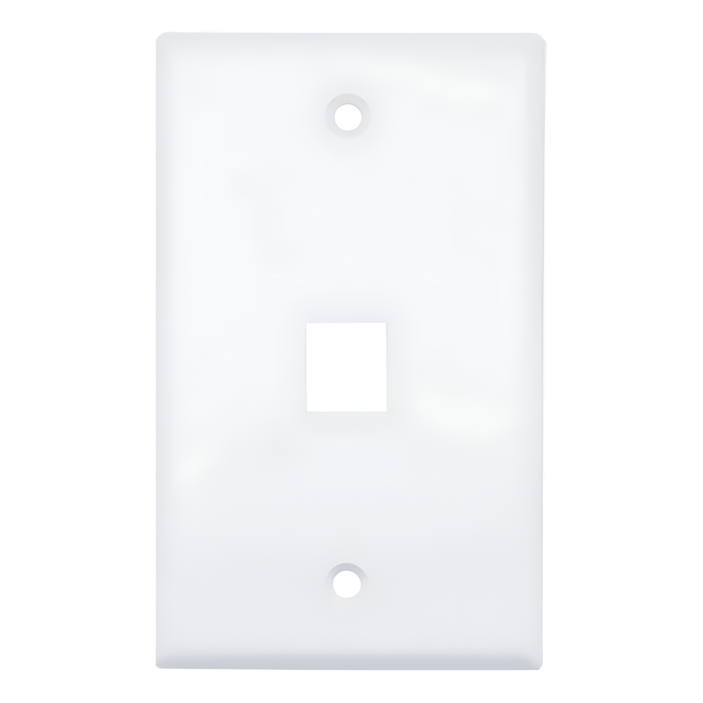 Placa de Pared (Face Plate) HIKVISION DS-1FPA1-A – 1 Puerto