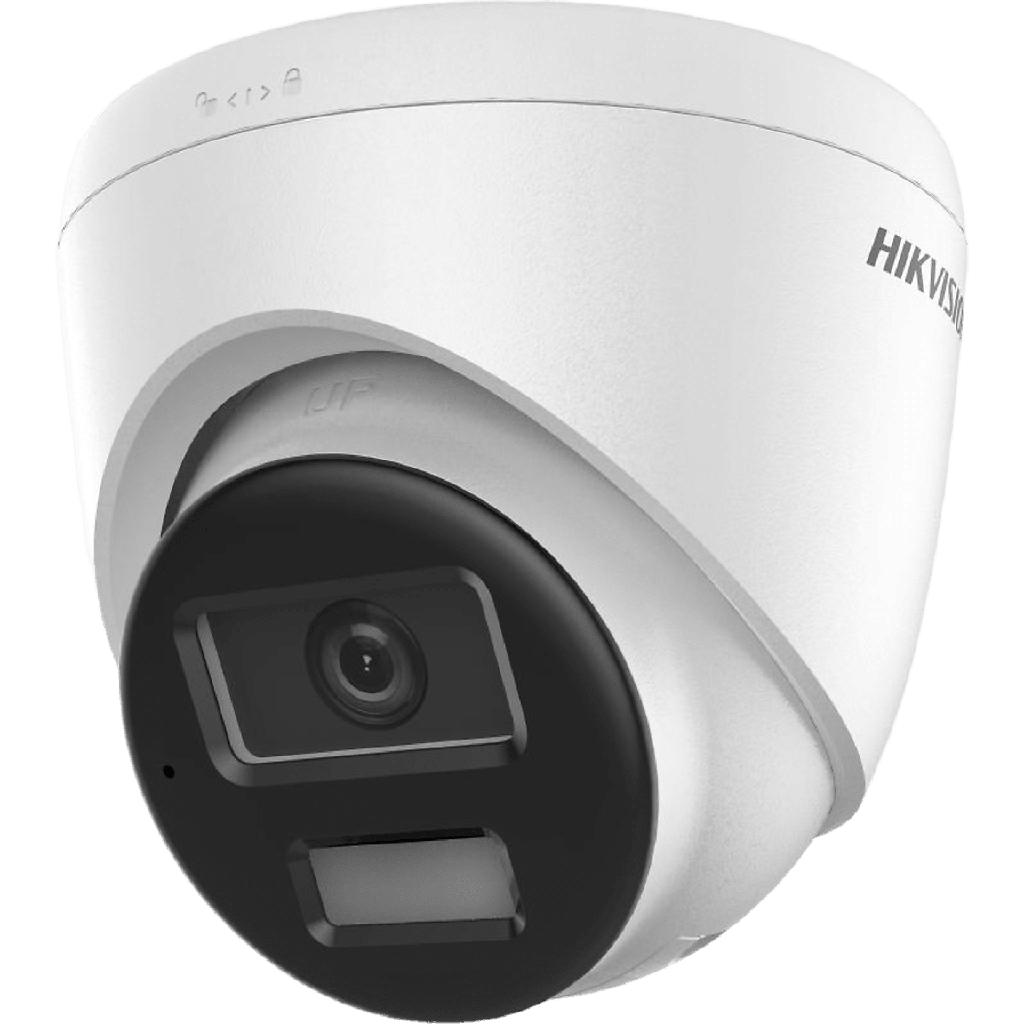 Dual Light Turret IP 2 Megapixel / Lente 2.8 mm / IR 30 m + Luz Blanca 30 m / AcuSense Lite / Micrófono / IP67 / PoE / ONVIF