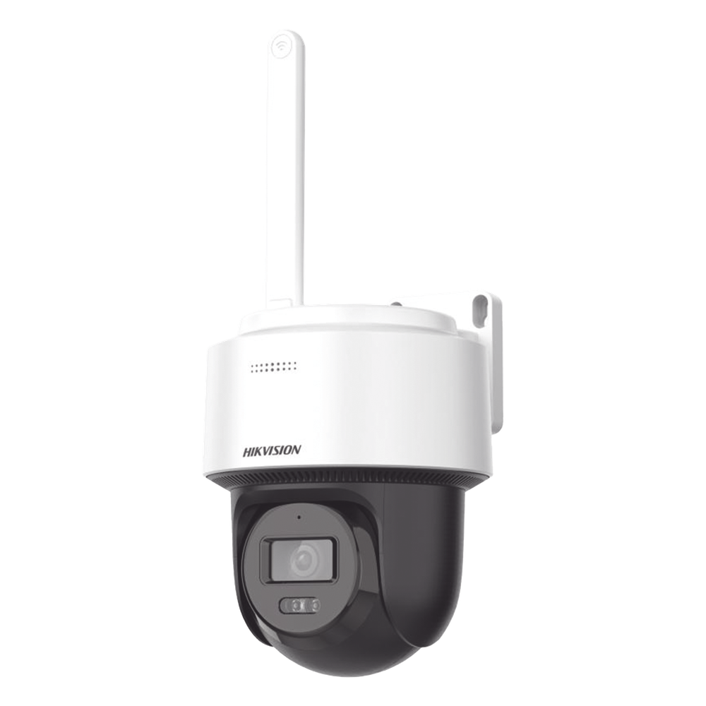 [Standalone] PT IP 2 Megapixel / Lente 4 mm / 30 mts IR / Exterior IP66 / Wi-Fi / dWDR / ACUSENSE Lite / Autoseguimiento / H.265+ / Micrófono y Bocina Interconstruido / Micro SD / Se Conecta Directo a la App de Hik-Connect / Montaje Techo o Pared