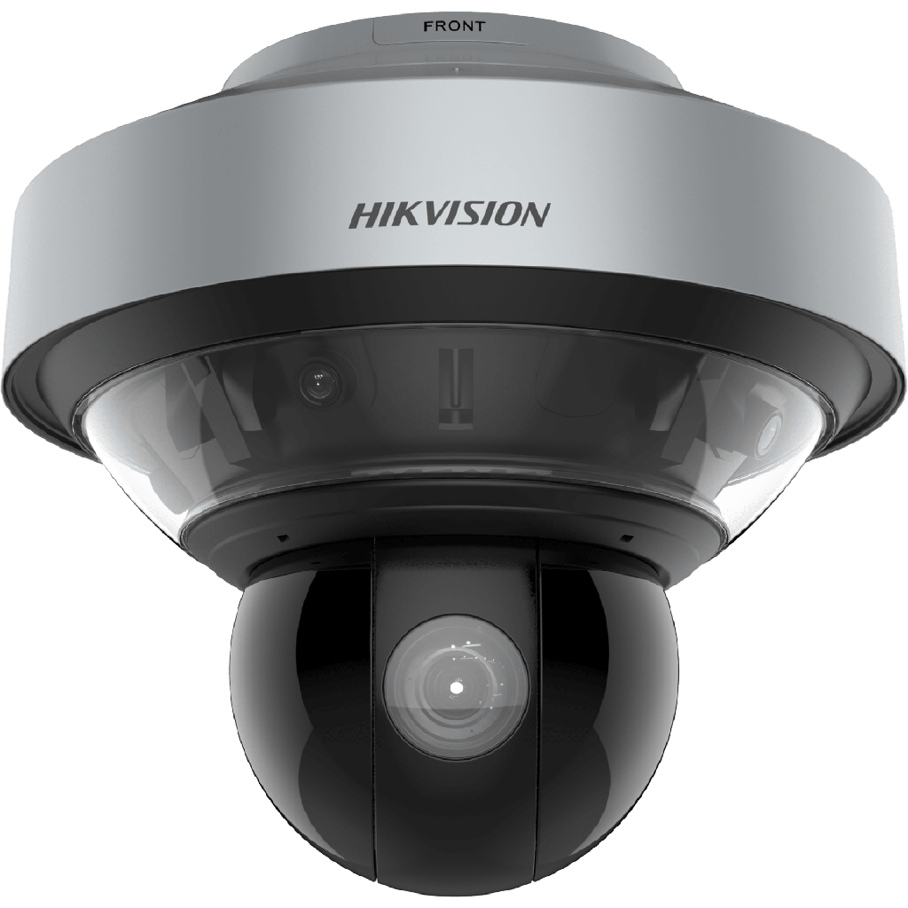 PTZ IP Panorámica 8 Megapixel (4K) + 4 Lentes Panorámicos (360°) / 40x Zoom Óptico / IR 250 m (820.2 ft) / Detección Inteligente / Deep Learning / IP67 / IK10 / 36 VCD / Alarmas / Autoseguimiento