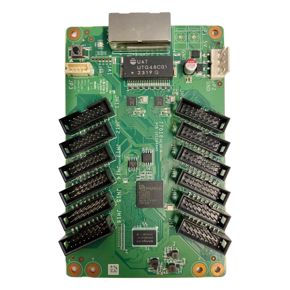 Tarjeta Receptora / 12 puertos / Compatibles con Módulos Hikvision (serie DSD41Qxxx)