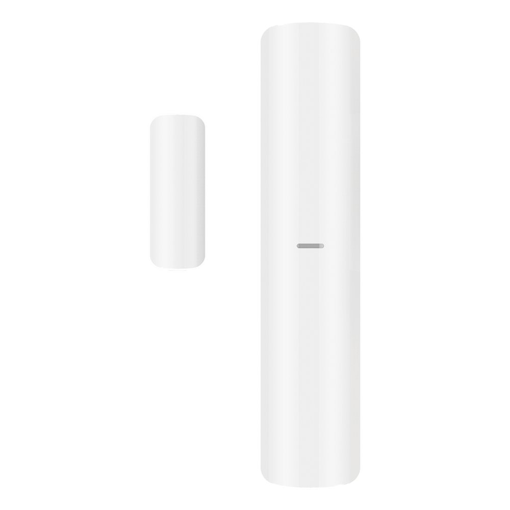 [DS-PDMC-EG2-WB(B)] (AX PRO) Contacto Magnético Inalámbrico + 2 ZONAS PARA AGREGAR SENSORES CABLEADOS / 3 en 1 / Soporta 2 Zonas Cableadas
