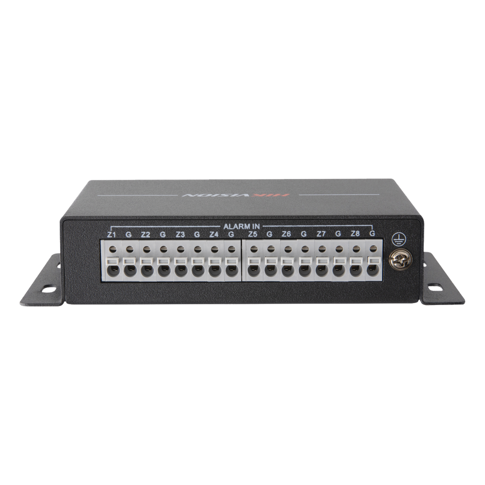 Expansor de 8 Zonas Cableadas / Conexión RS-485 hacia el Panel / Permite Agregar Sensores Cableados