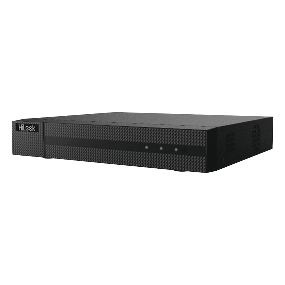 DVR 4 Canales TurboHD + 2 Canales IP / 4 Megapíxel Lite / Audio por Coaxitron / 1 Bahía de Disco Duro / H.265+ / Salida de Video en Full HD