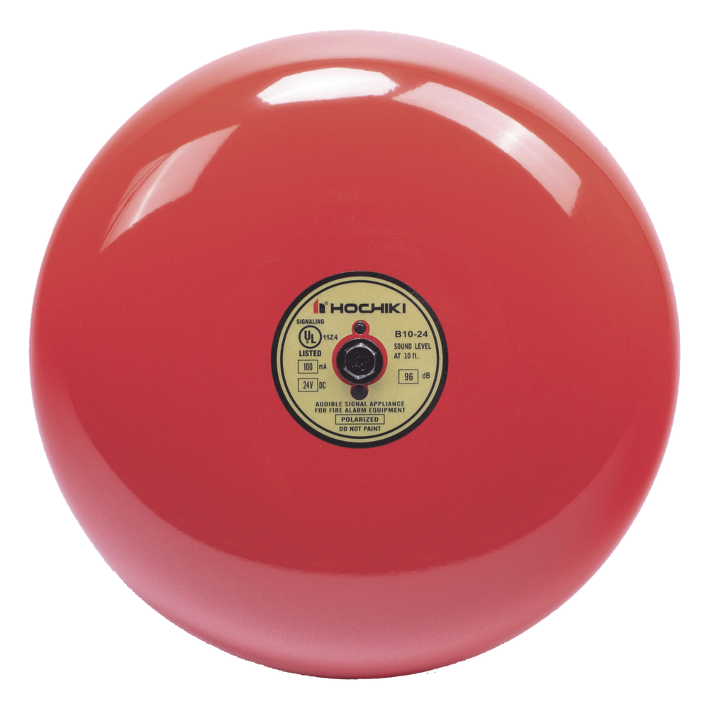 Campana De Alarma De Incendio HOCHIKI B10-24 – 10 pulgadas