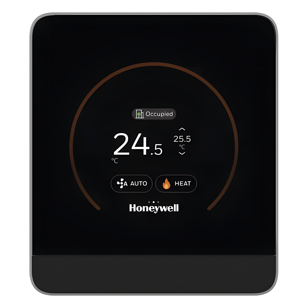[TR100-TH-G] Módulo de pared con pantalla táctil capacitiva para temperatura y humedad, comunicación Sylk, BACnet MS/TP y Modbus RTU, serie TR100
