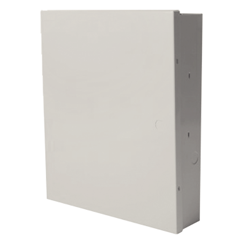 Gabinete metálico para panel de alarma, sin chapa, diseño delgado para instalación en pared