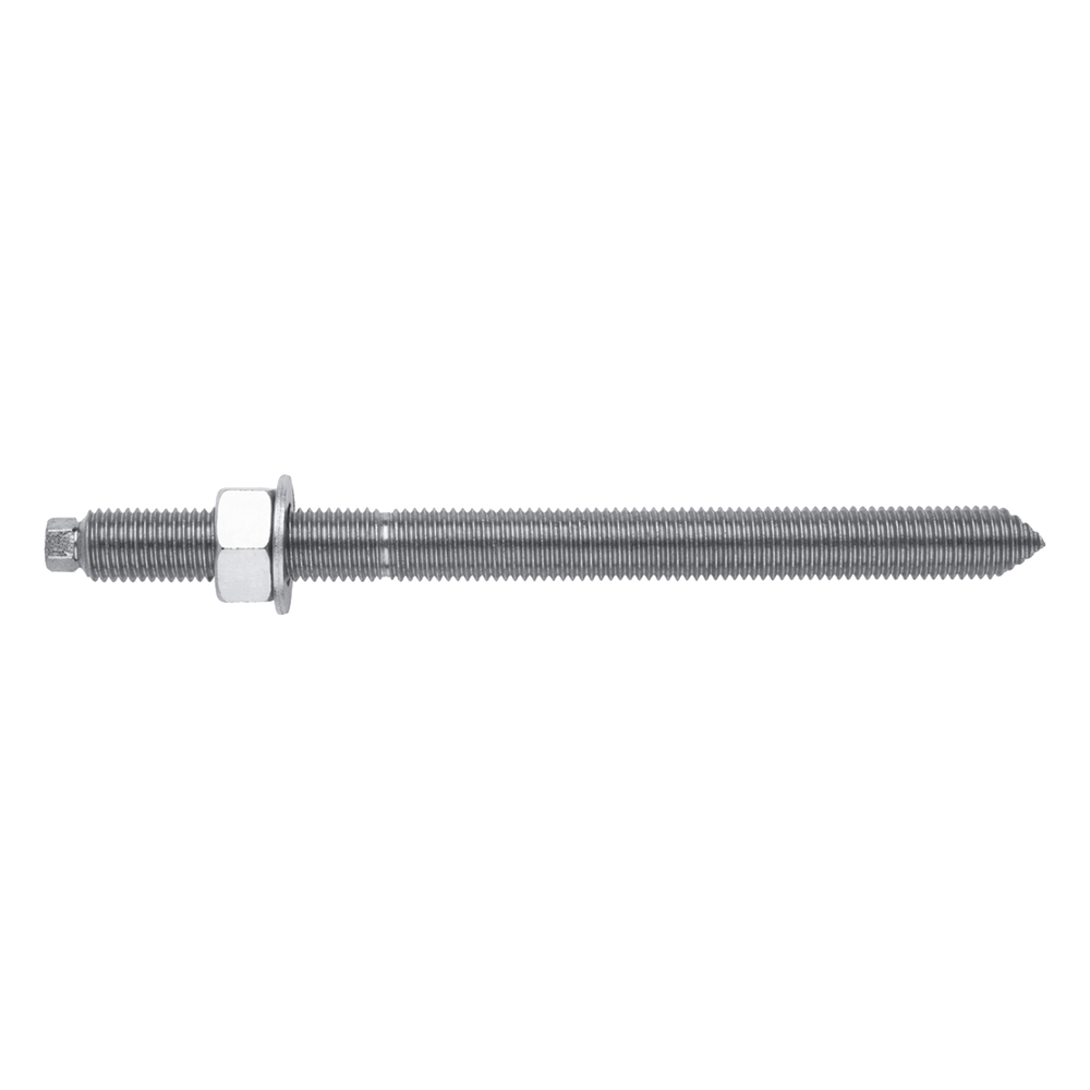 Esparrago químico galvanizado 16 x 190 mm.
