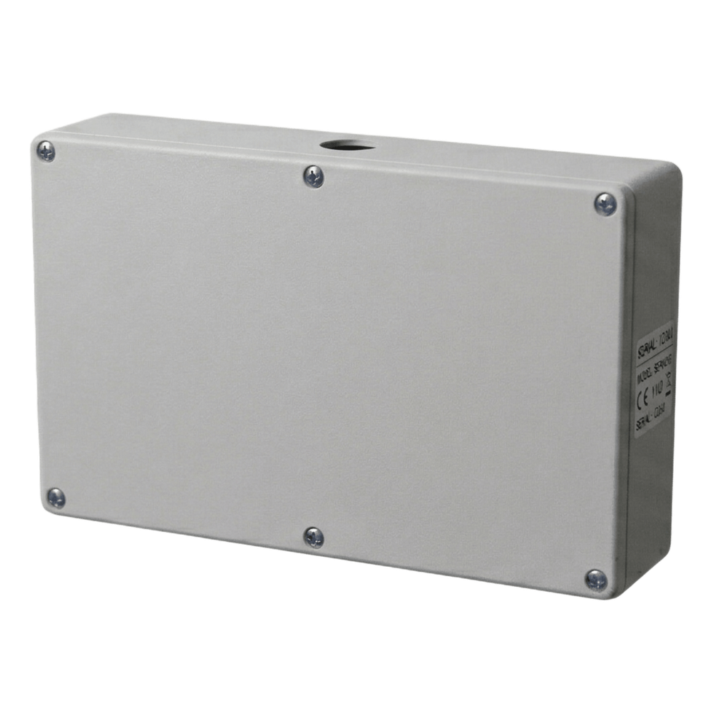 Gabinete Metálico de Resguardo para DVR compatible con HiLook TURBO DVR-104G-M1/T + PS-12-DC-4C
