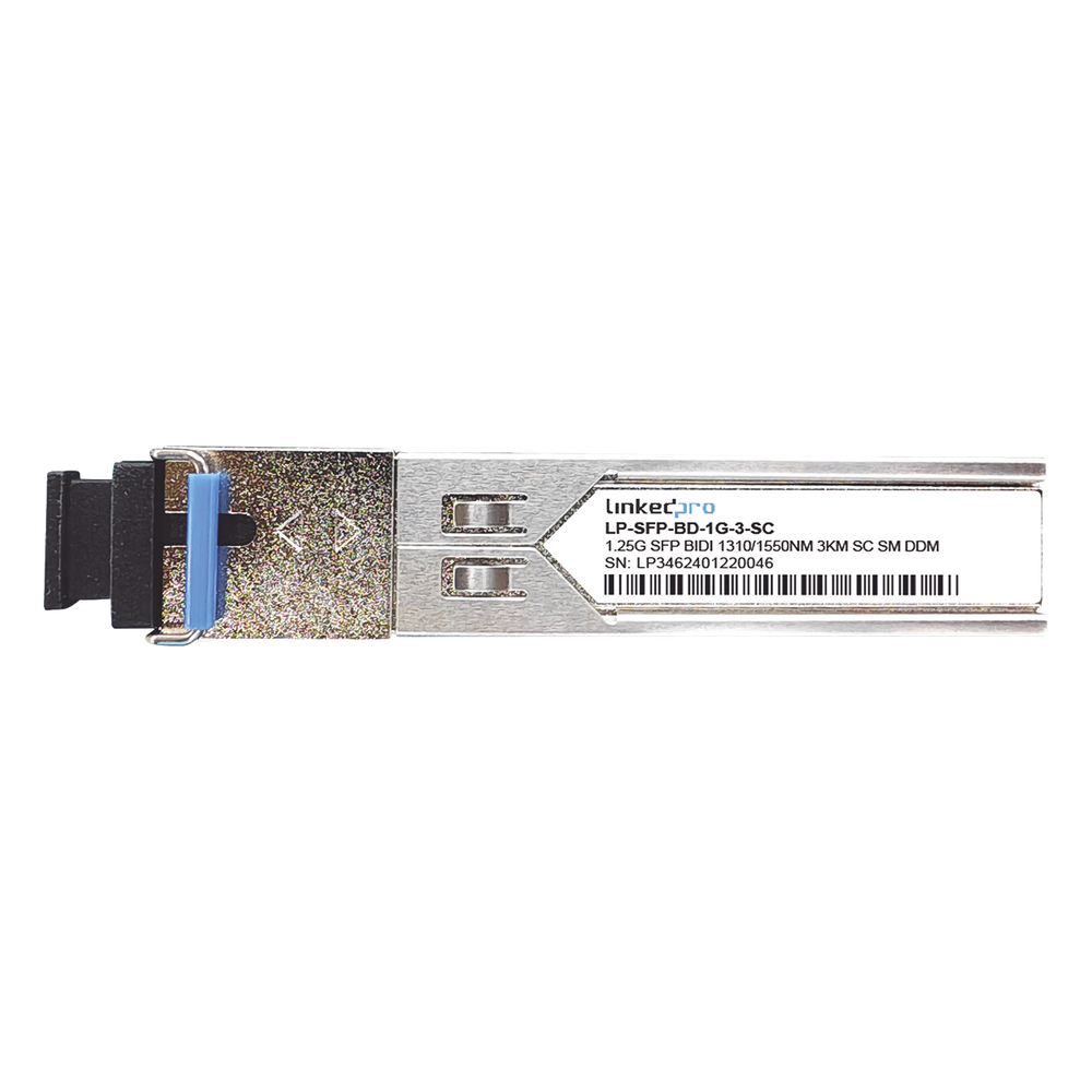 Transceptores Ópticos Bidireccionales SFP LINKEDPRO LP-SFP-BD-1G-3-SC