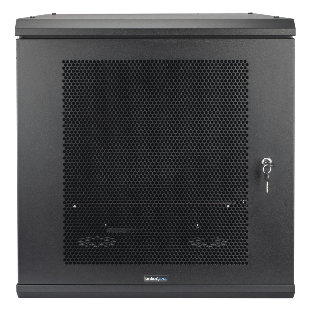 Gabinete de Pared con Puerta Perforada LINKEDPRO SR-19-12-GN3P