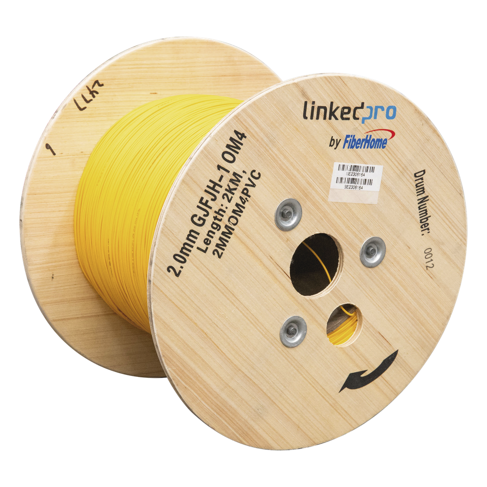 Fibra Óptica Multimodo OM4 LINKEDPRO 2MMOM4PVC – 2 mm