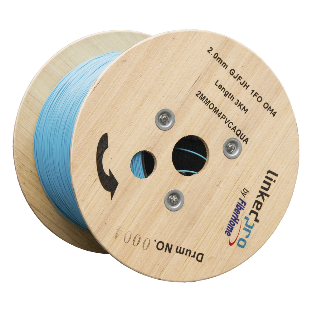 Fibra Óptica Multimodo OM4 LINKEDPRO 2MMOM4PVCAQUA – 2 mm