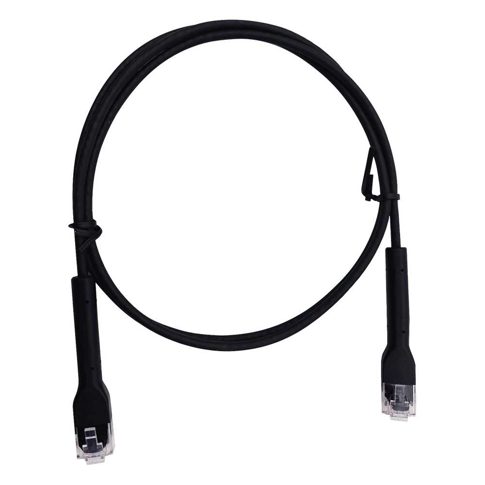 Mini Patch Cord Cat6 Ultra Slim 3 Metros LINKEDPRO LP-PSLIM-3BK