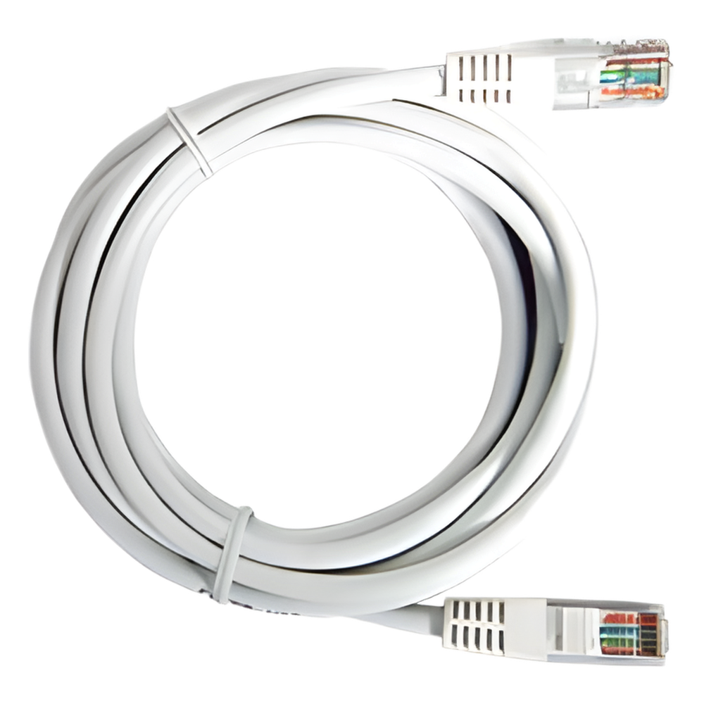 Cable de Parcheo UTP Cat5e - 3 Metros (9.84 Pies) - Blanco