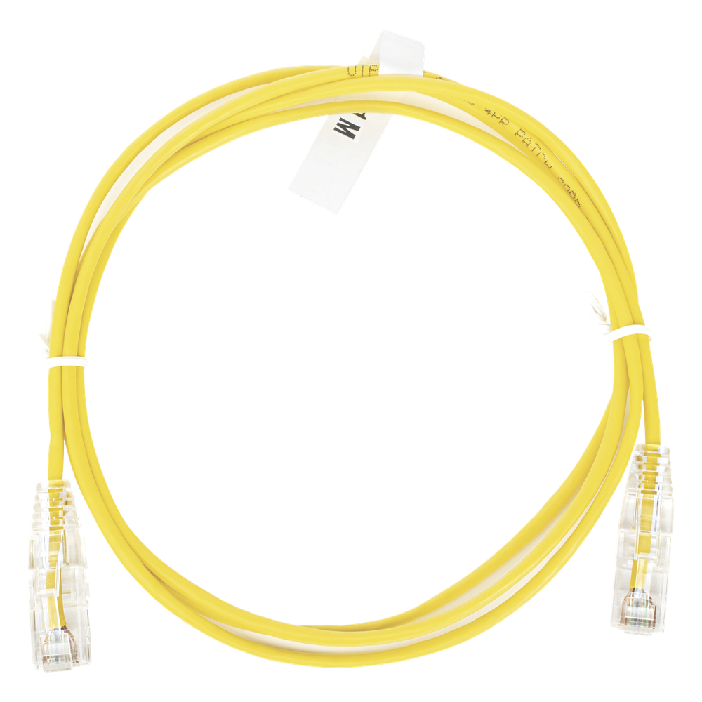 Cable de Parcheo Slim UTP Cat6 LINKEDPRO LP-UT6-100-YE-28