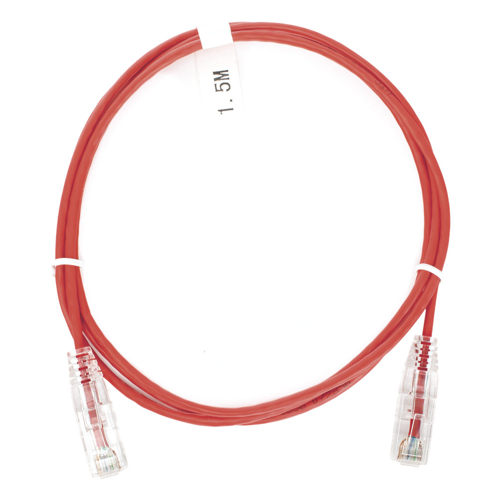 Cable de Parcheo Slim UTP Cat6 LINKEDPRO LP-UT6-150-RD-28